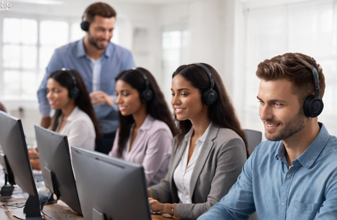 Customer support workspace and operations team